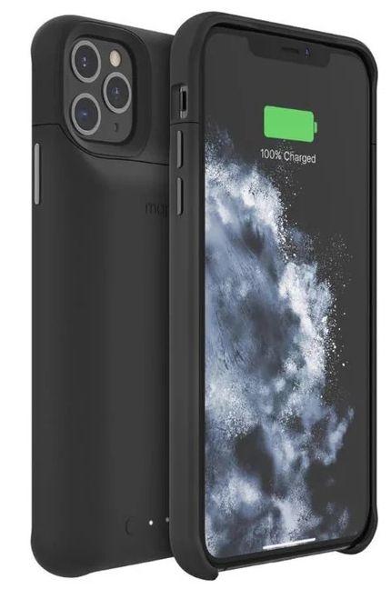 Mophie  Juice Pack Access External Battery Case with Wireless Charging for Apple iPhone 11 Pro Max  - Black - Good