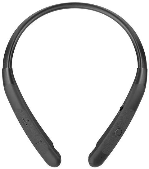 LG  TONE NP3C Wireless Stereo Headset with Retractable Earbuds - Black - Brand New
