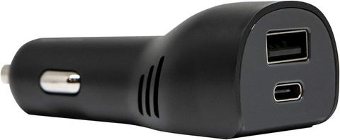 Otterbox  Dual Port USB-A/USB-C 15W Car Charger - Black - Brand New