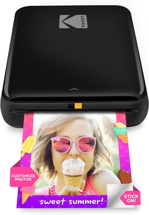 Kodak  Step Mobile Instant Photo Printer - Black - Excellent
