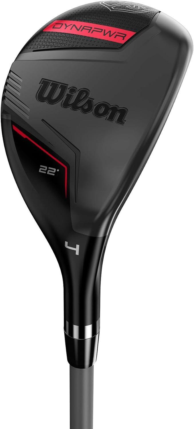 Wilson  DynaPower 6 Hybrid 28° Senior Flex Right Handed with HZRDUS Smoke Red RDX - Black - Excellent