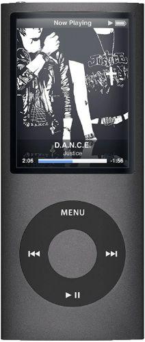 Apple  iPod Nano 4th Gen - 8GB - Black - Excellent