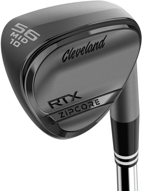Cleveland  RTX Zipcore 58° Lob Wedge Mid 10° Left Handed with TT Dynamic Gold Spinner - Black Satin - Excellent