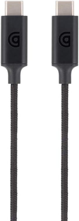 Griffin  Premium 6ft USB-C to USB-C Charging Cable - Black - Premium