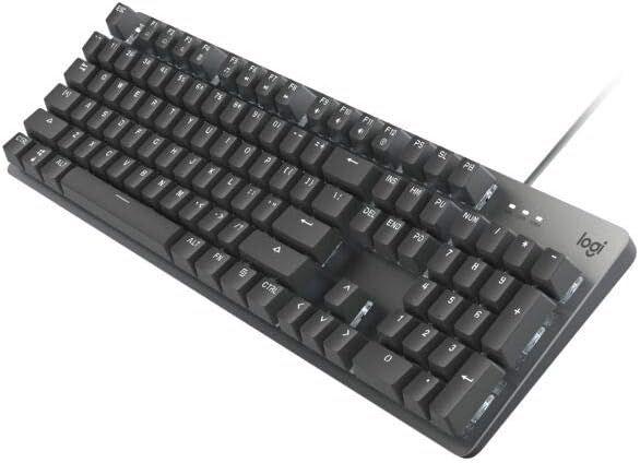 Logitech  K845ch Mechanical Illuminated Wired Gaming Keyboard in Black (Cherry MX Blue) in Excellent condition