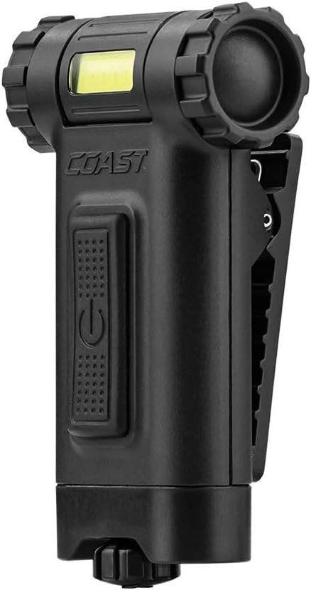 Coast  HX3 80 Lumen Dual Color White & UV Magnetic LED Clip Light with Beam Rotation in Black in Premium condition