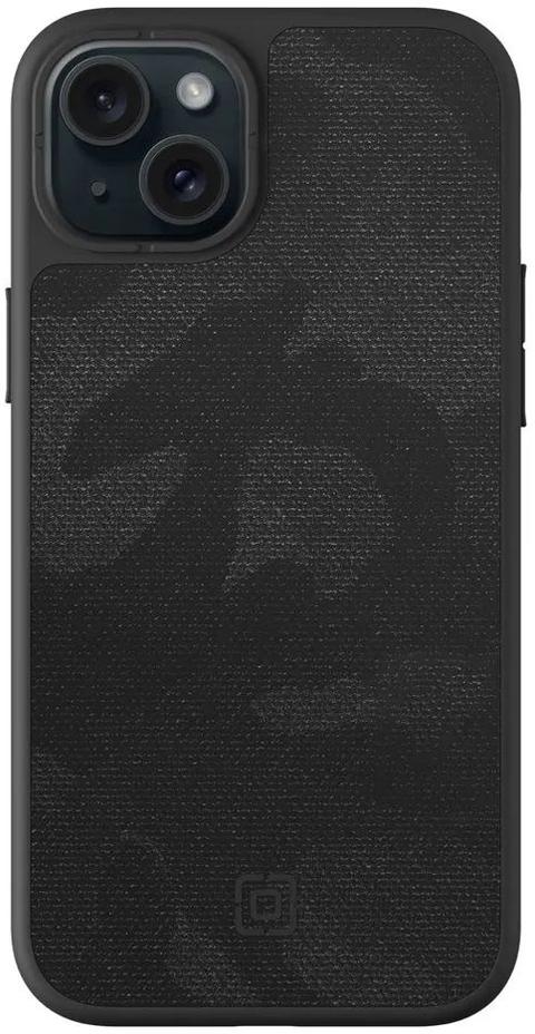 Incipio cru.  Protective Phone Case with MagSafe for iPhone 14 Plus/15 Plus - Black Camo - Excellent