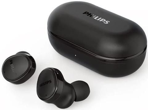 Philips  T4556 True Wireless Headphones with Active Noise Canceling - Black - Excellent