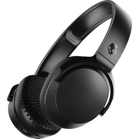 Skullcandy  Riff 2 Bluetooth Wireless Headphones - True Black - Excellent