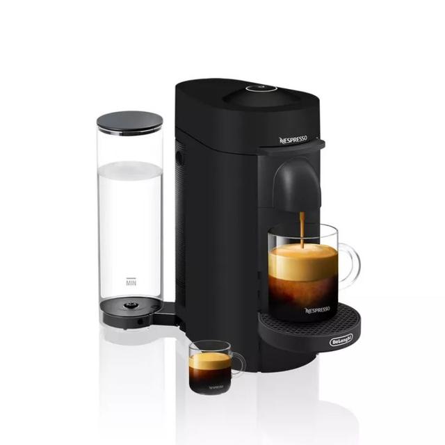 Nespresso  VertuoPlus Coffee and Espresso Machine by De'Longhi in Black Matte in Excellent condition