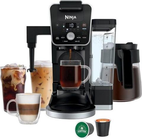 Ninja  DualBrew System 14-Cup Coffee Maker 4 Brew Styles (CFP451CO) - Black - Excellent