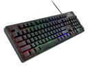 onn.  104-Key LED USB Wired Gaming Membrane Keyboard in Black in Excellent condition