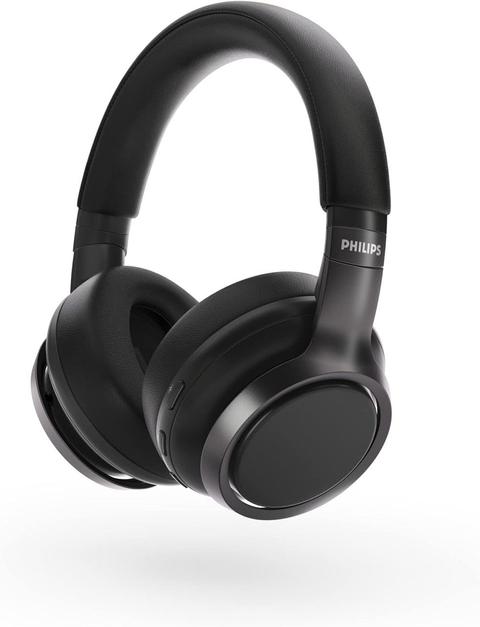 Philips  H9505 Hybrid Active Noise Canceling Over Ear Wireless Bluetooth Headphones - Black - Excellent