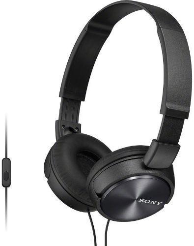 Sony  MDR-ZX310AP Wired On-Ear Folding Headphones - Black - Premium