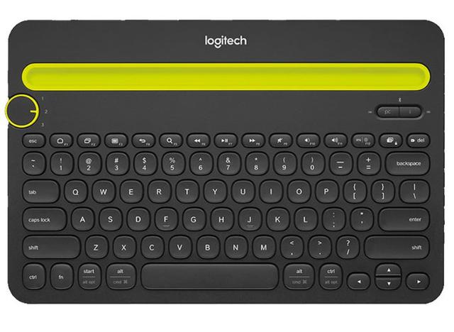 Logitech  K480 Bluetooth Multi-Device Keyboard in Black in Excellent condition