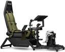 Next Level Racing  Flight Simulator Cockpit (Boeing Military Edition) in Black/Dark Green in Excellent condition