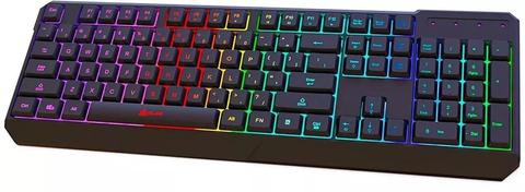 KLIM  Chroma Rechargeable Wireless V2 (2024 Edition) Gaming Keyboard for PC - Black - Excellent