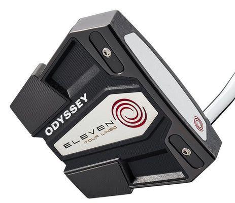 Odyssey  Eleven Tour Lined Double Bend Putter 34 Right Hand in Black in Excellent condition