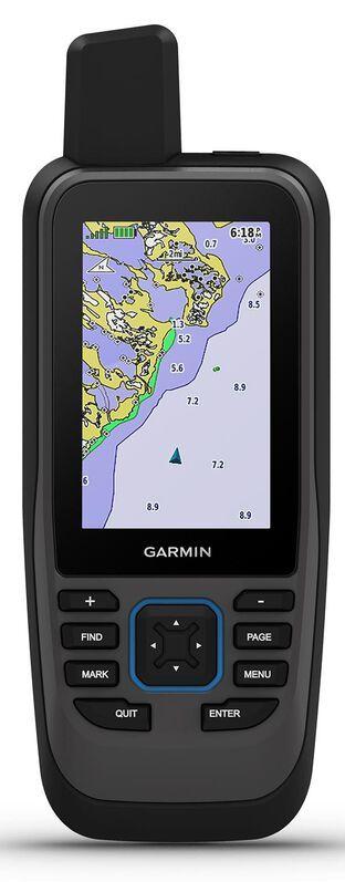 Garmin  GPSMAP 86sc Handheld GPS Navigator with BlueChart g3 Coastal Charts - Black - Excellent