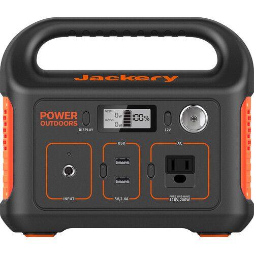 Jackery  Explorer 290 Portable Power Station - Black/Orange - Excellent