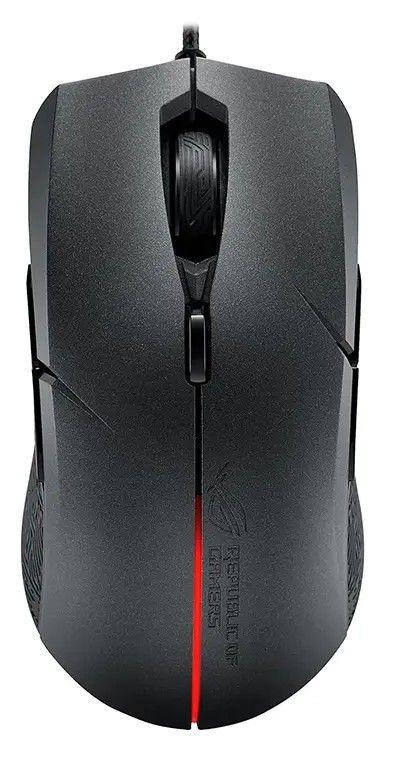 Asus  P302 ROG Strix Evolve Aura RGB USB Wired Gaming Mouse in Black in Excellent condition