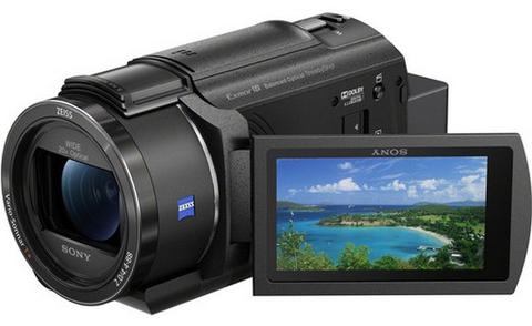 Sony  FDR-AX43A UHD 4K Handycam Camcorder - Black - Excellent