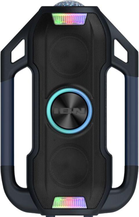 ION  Party Splash Waterproof Bluetooth Enabled Speaker with Party Starter Lights - Black - Excellent