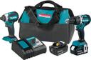 Makita  XT269M 18V LXT® Lithium‑Ion Brushless Cordless 2‑Pc. Combo Kit (4.0Ah) in Blue/Black in Excellent condition