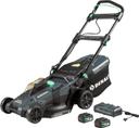 Denali  by SKIL 2x 20V Brushless 18" Push Lawn Mower (APM4912B-00) in Blue/Gray in Excellent condition