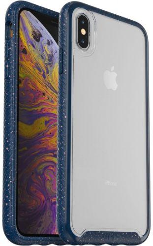 OtterBox - Clear iPhone XS Max Case (ONLY) - Scratch-Resistant Protective Phone Case, Sleek & Pocket-Friendly Profile - Evening Blush (Blue) - Excellent