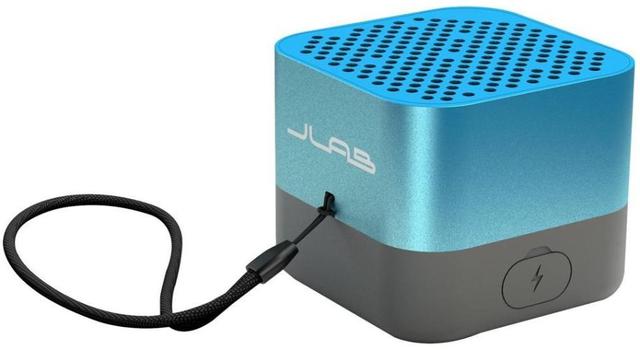 JLab  Crasher Micro Ultra Portable Bluetooth Speaker in Blue in Excellent condition