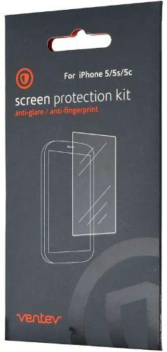 Ventev  Screen Protection Kit for iPhone 5s / 5 / 5c (2-Pack) - Clear - Excellent