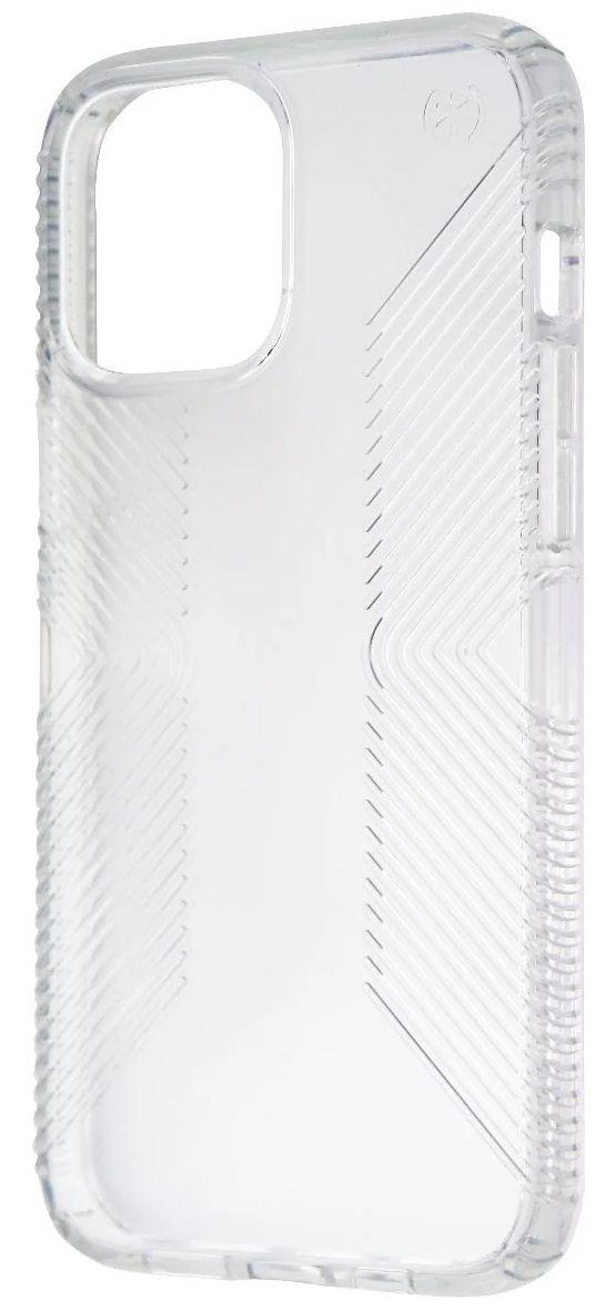 Speck  Presidio Perfect-Clear Case with Grip for Apple iPhone 12 Pro Max  in Clear in Excellent condition