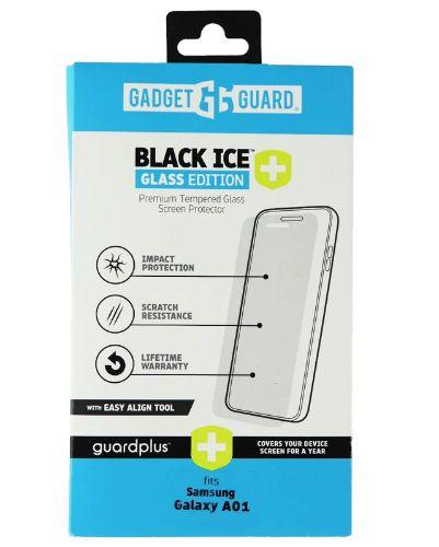 Gadget Guard  Black Ice+ Glass Edition Screen Protector for Galaxy A01 in Clear in Pristine condition