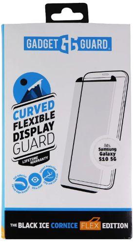 Gadget Guard  Black Ice Cornice Flex Screen Protector for Samsung Galaxy S10 (5G) in Clear in Excellent condition