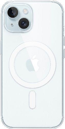 Buy Apple Polycarbonate Back Cover for Apple iPhone 15 Plus (MagSafe  Charging Support, Clear) Online – Croma