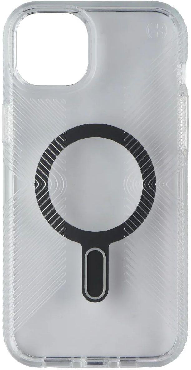 Speck  Perfect-Clear Grip Phone Case with MagSafe for iPhone 15 Plus/14 Plus in Clear in Acceptable condition