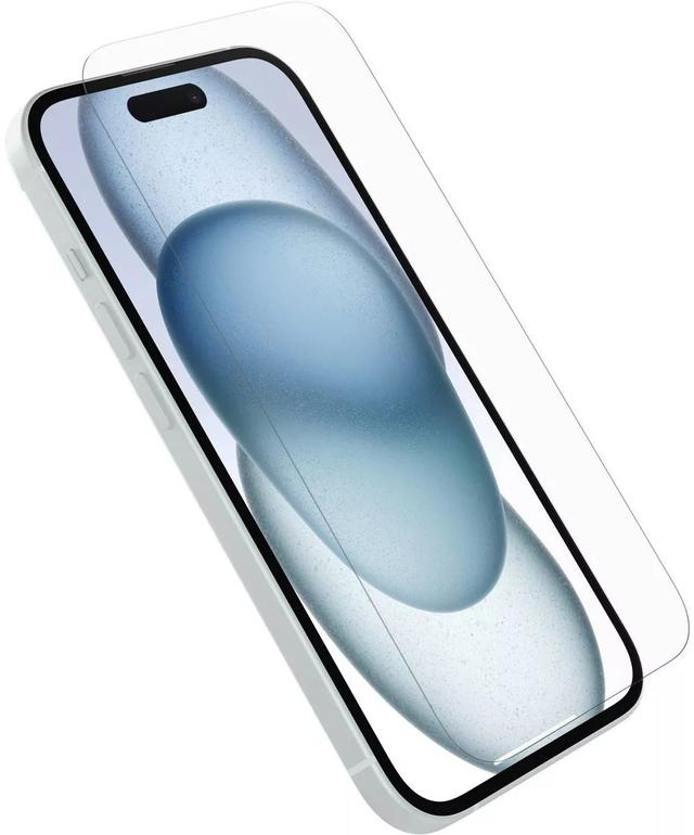 Otterbox  Premium Pro Privacy Guard Antimicrobial Glass Screen Protector for iPhone 15 Plus in Clear in Excellent condition