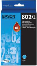 Epson  T802XL220-S Inkjet Ultra Ink High Capacity Cyan Cartridge High Yield 1900 Pages in Cyan in Excellent condition