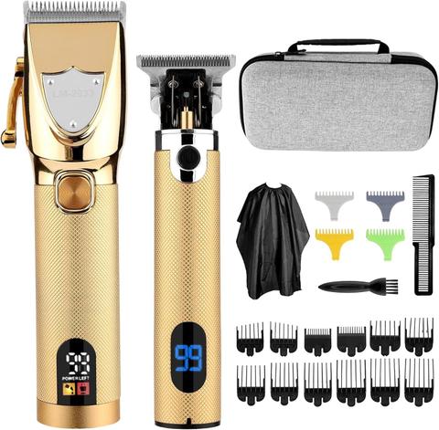 Saoilli  LM-2033 Professional Hair Trimmer for Men - Gold - Excellent