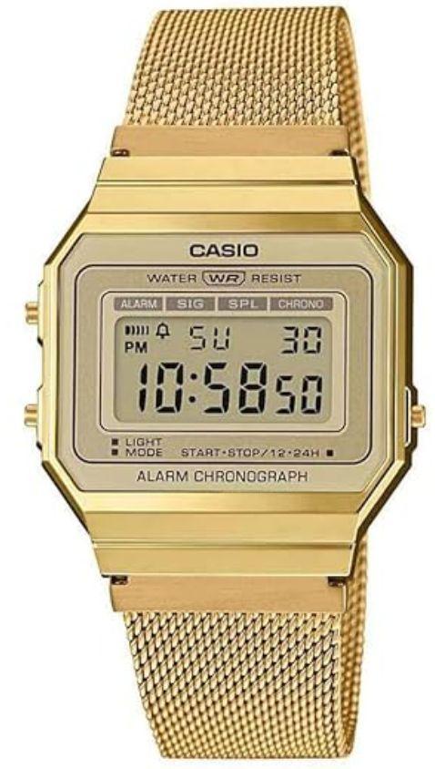 Casio  Retro Watch A700WEMG-9A in Gold in Excellent condition