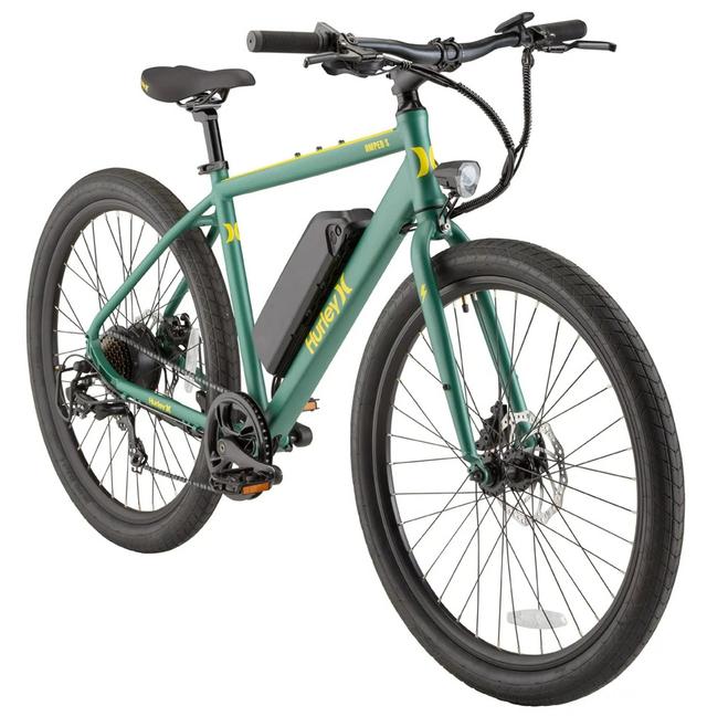 Hurley  16"inch Amped S Ebike Urban in Green in Excellent condition