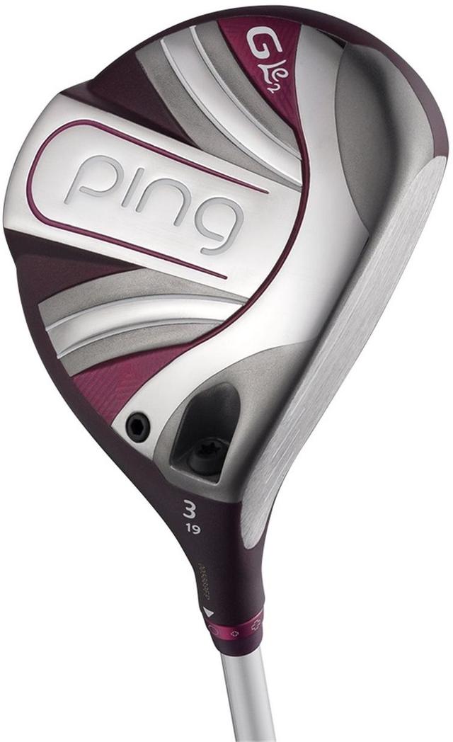 Ping  Women Right Handed G Le2 ULT 240 Lite Graphite Standard" 22° Loft 5 Wood Fairway Wood Golf Clubs in Grey/Pink in Excellent condition