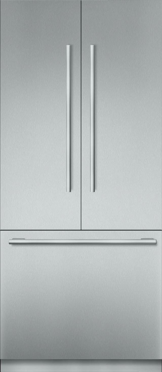 Thermador  T36IT903NP Built-in French Door Bottom Freezer Panel Ready 36" in Grey in Excellent condition