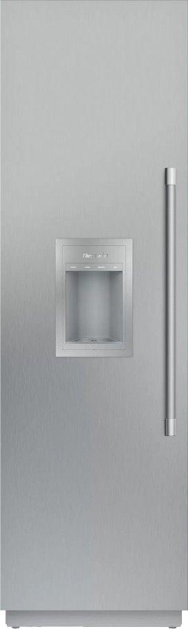 Thermador  T24ID905LP Freedom® Built-in Freezer Column Panel Ready External Ice & Water Dispenser Left Hinge 24" in Grey in Excellent condition