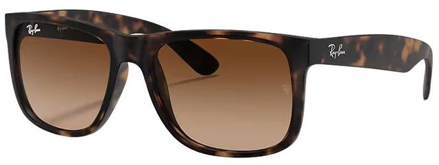 Ray-Ban  RB4165 710/13 Justin Classic Sunglasses in Havana/Dark Brown in Excellent condition