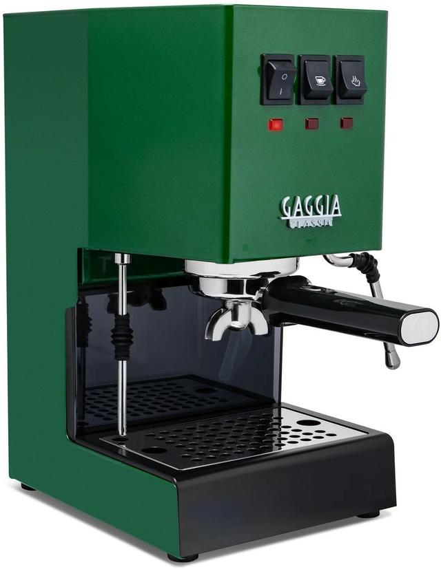 Refurbished Gaggia  Classic Evo Pro Espresso Machine in Jungle Green in Excellent condition