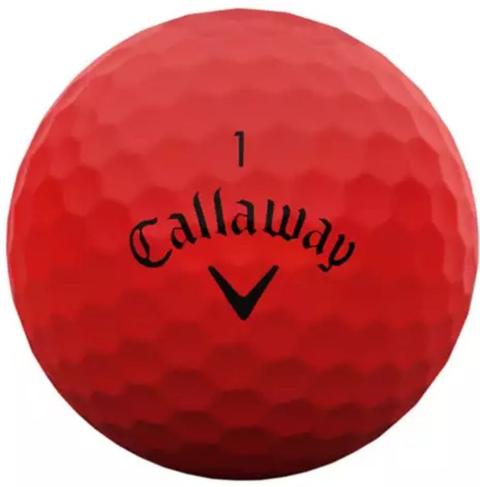 Callaway  Supersoft 24 Golf Balls - Matte Red - Excellent
