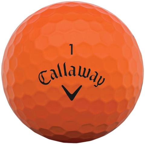 Callaway  Supersoft 24 Golf Balls - Matte Orange - Excellent