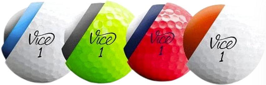 Vice  Colored Golf Balls (24Packs) - Multicolor - Excellent